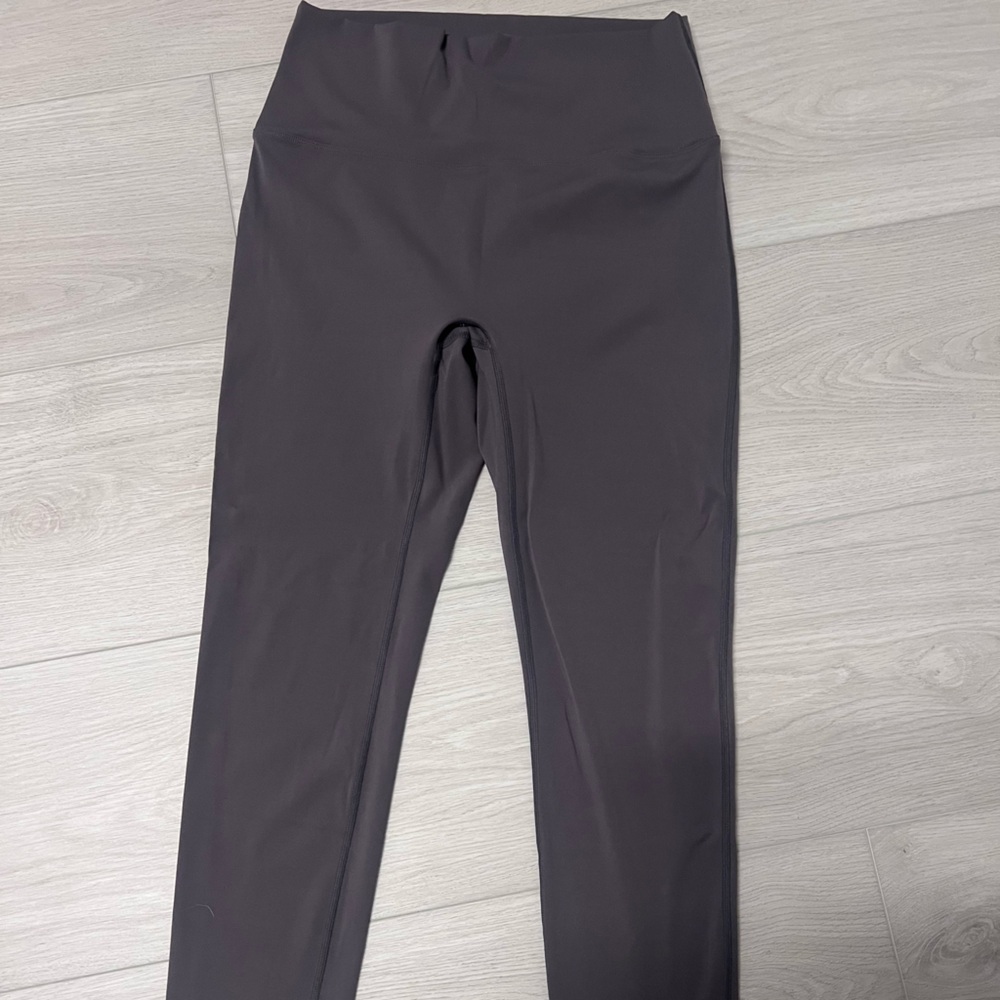 Women's High-Waisted Gray/Brown Leggings